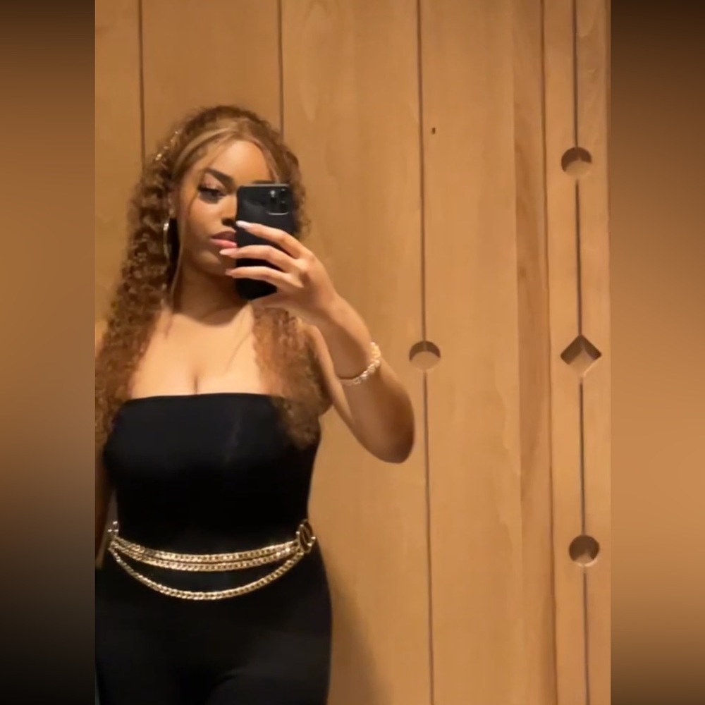 Gold waist chain